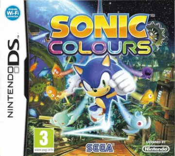 Sonic Colours (Europe) (En,Ja,Fr,De,Es,It) box cover front